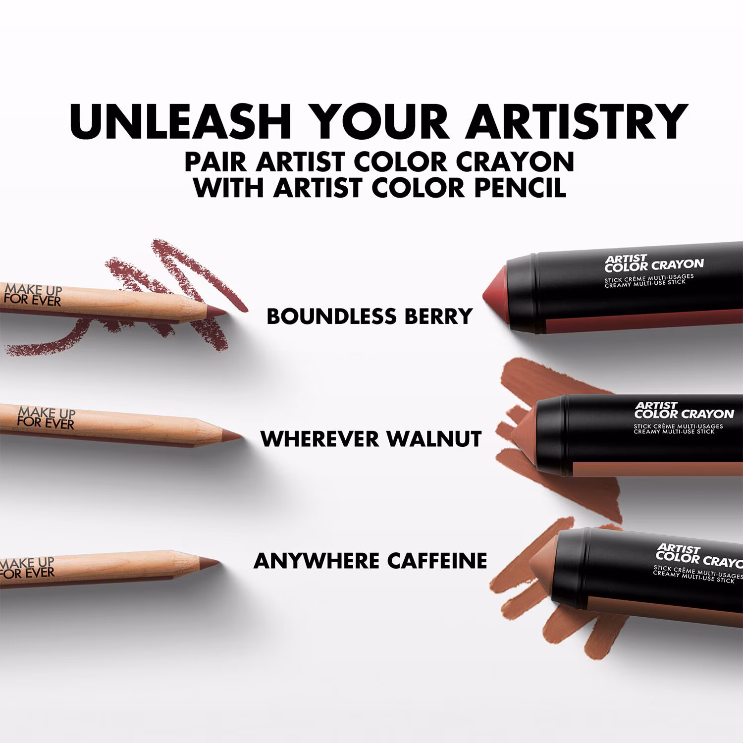 Artist Color Crayon - Creamy Cheek + Lip + Eye Stick