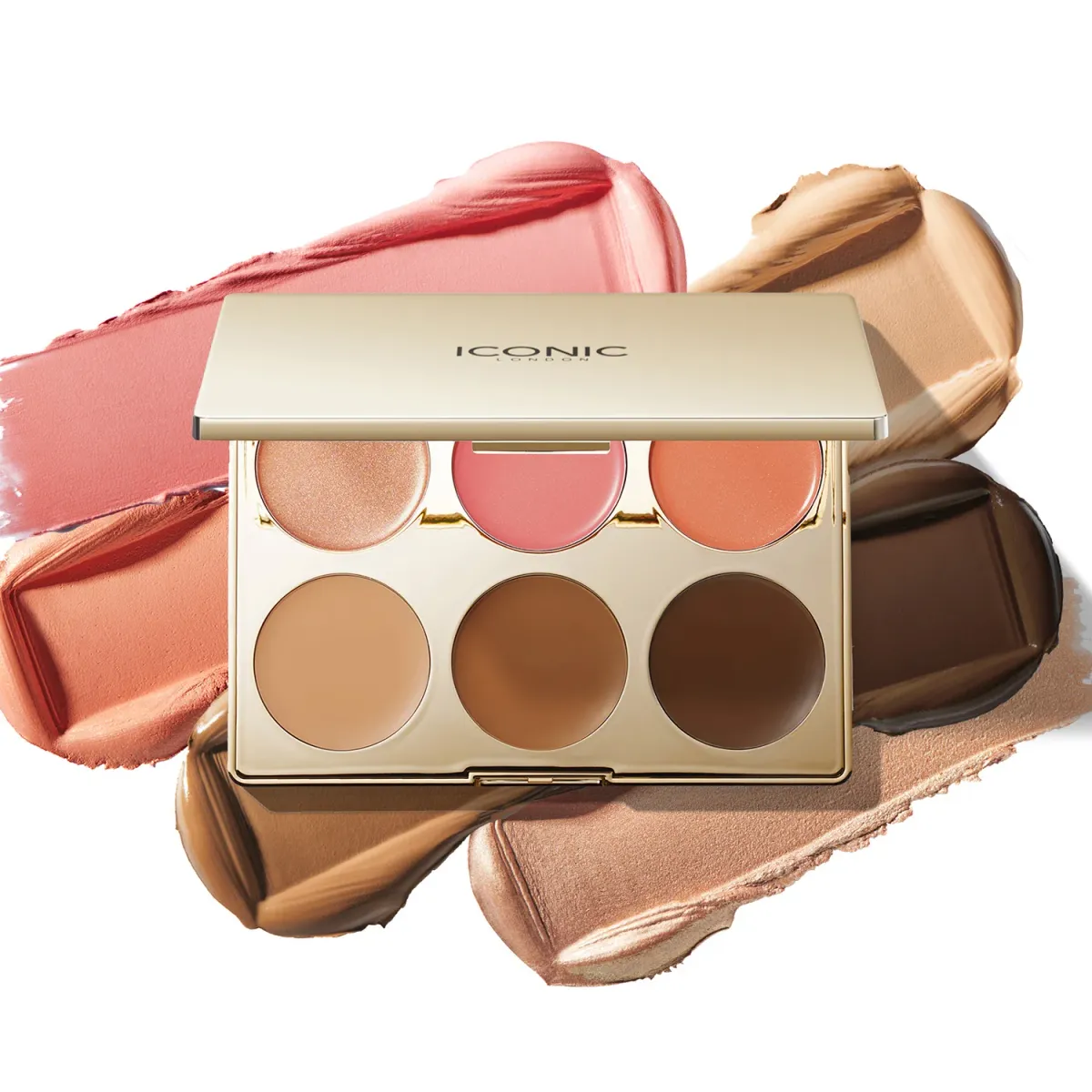 Cream Face Palette The Multi-Use Blush, Bronze, and Highlight Cream Palette
