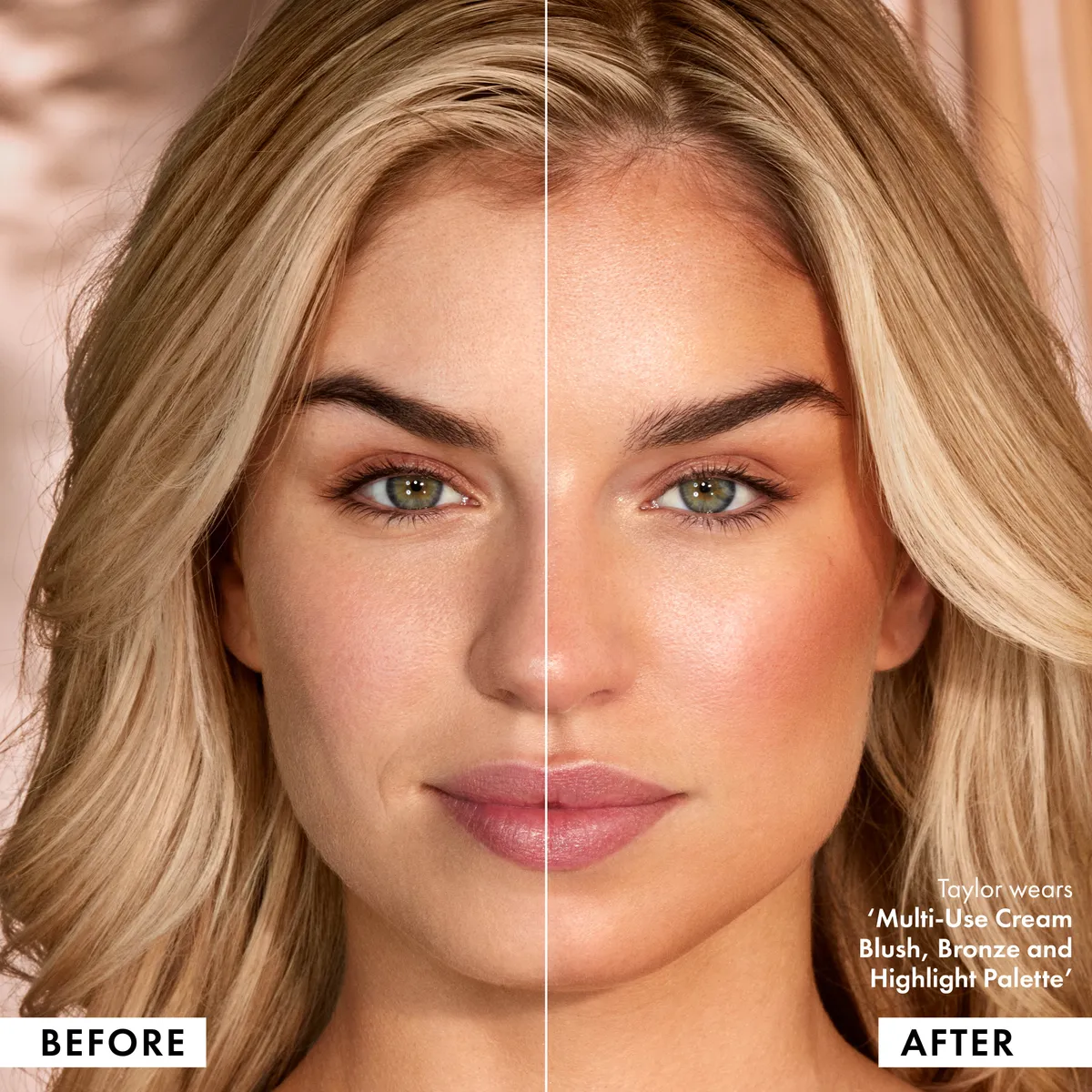 Cream Face Palette The Multi-Use Blush, Bronze, and Highlight Cream Palette