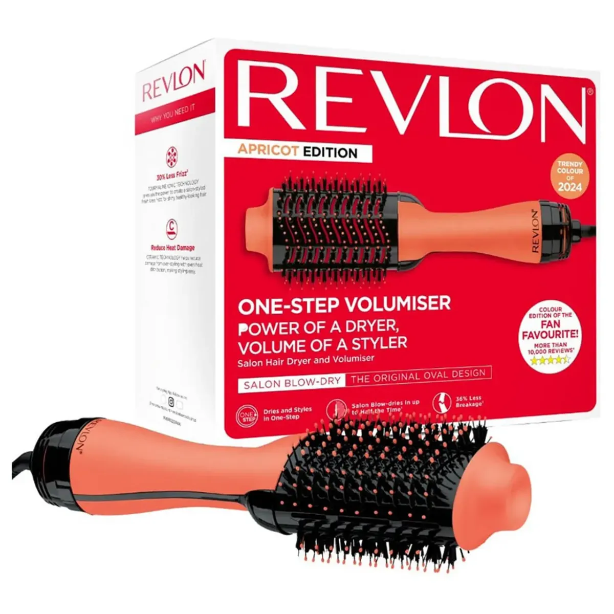 One-Step Hair Dryer and Volumiser Apricot Edition