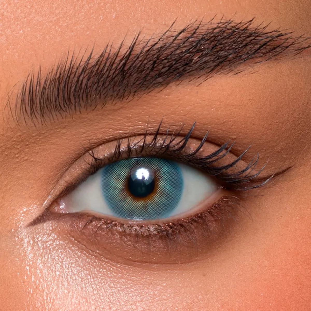 Addict Blue Monthly Contact Lenses