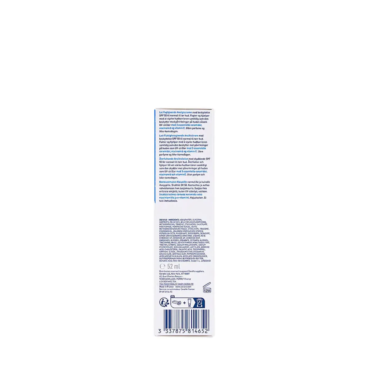Cerave Facial Moisturizing Lotion SPF 50 AM 52ml