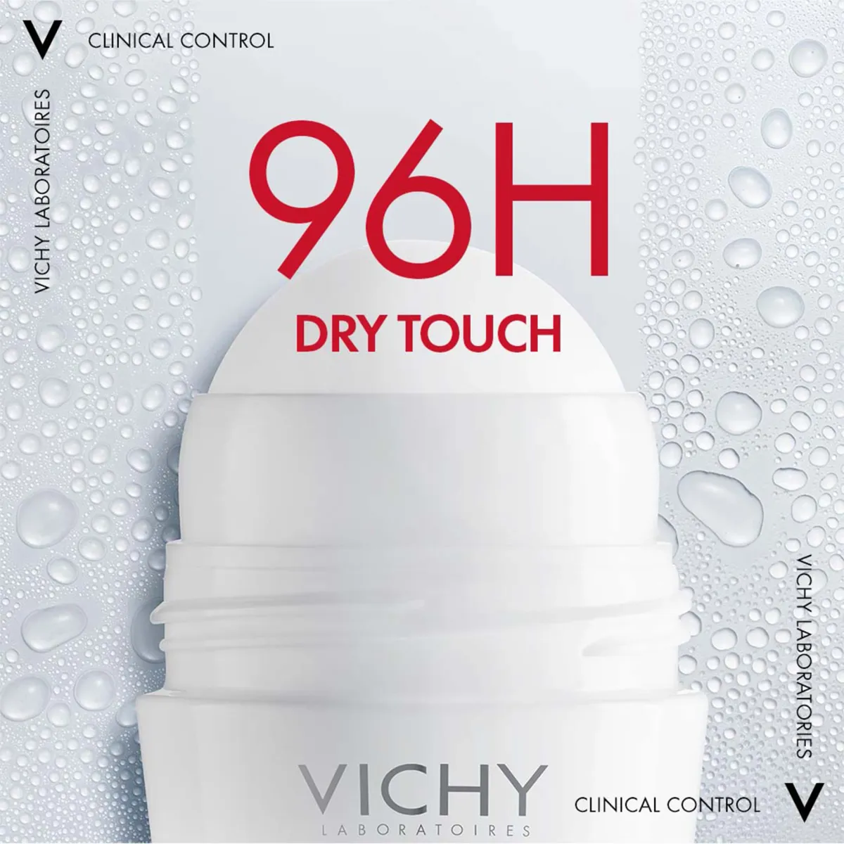 Vichy Deo Roll 96H Clinical Control 50Ml-White