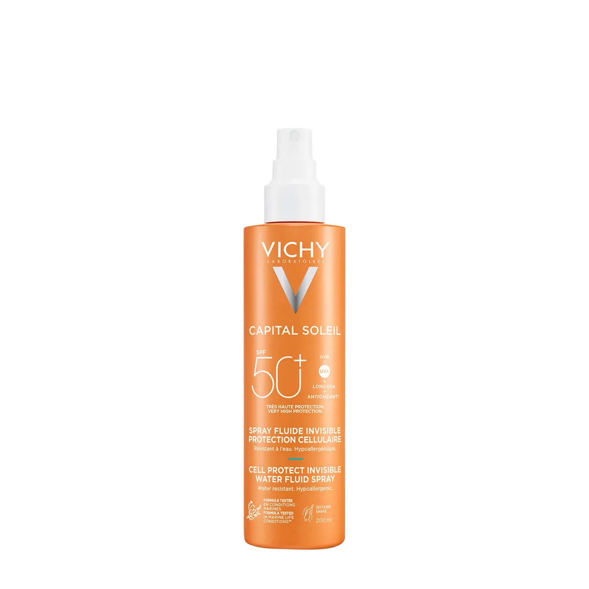 Vichy Capital Soleil Water Fluid Spray SPF50+ 200ml