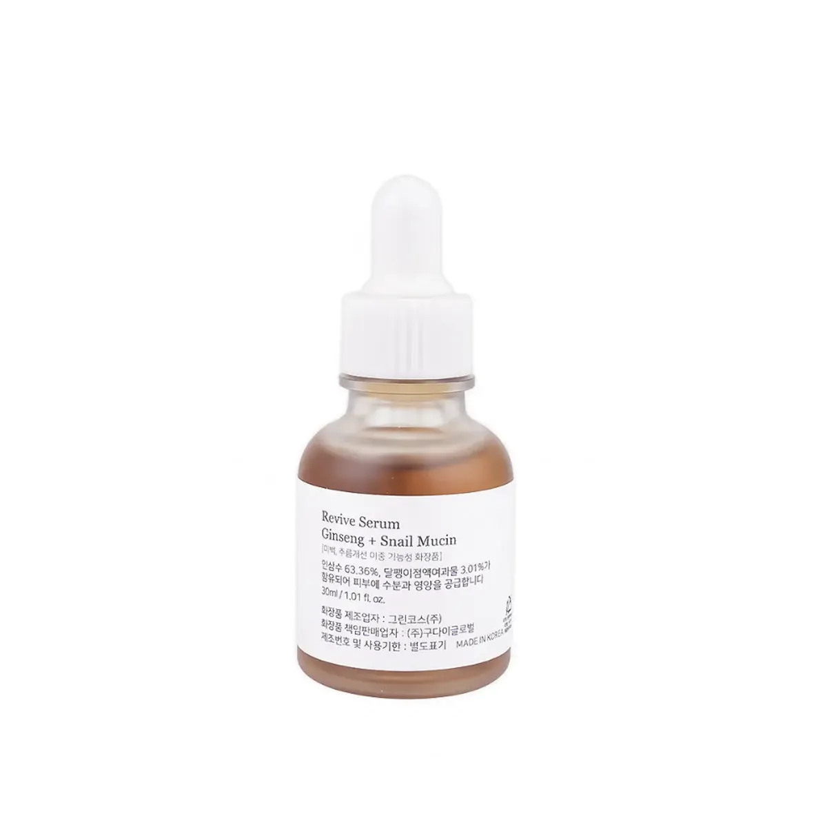 Revive Serum: Ginseng + Snail Mucin 30ml
