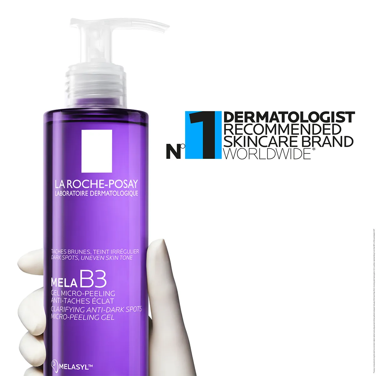 Mela B3 Micro-Peeling Gel Face Cleanser - 200ml