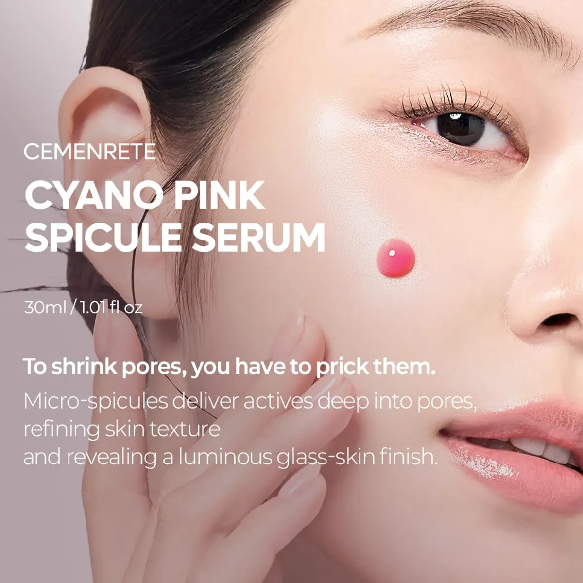 Dr.Melaxin Cemenrete Cyano Pink Spicule Serum with Calcium 30ml