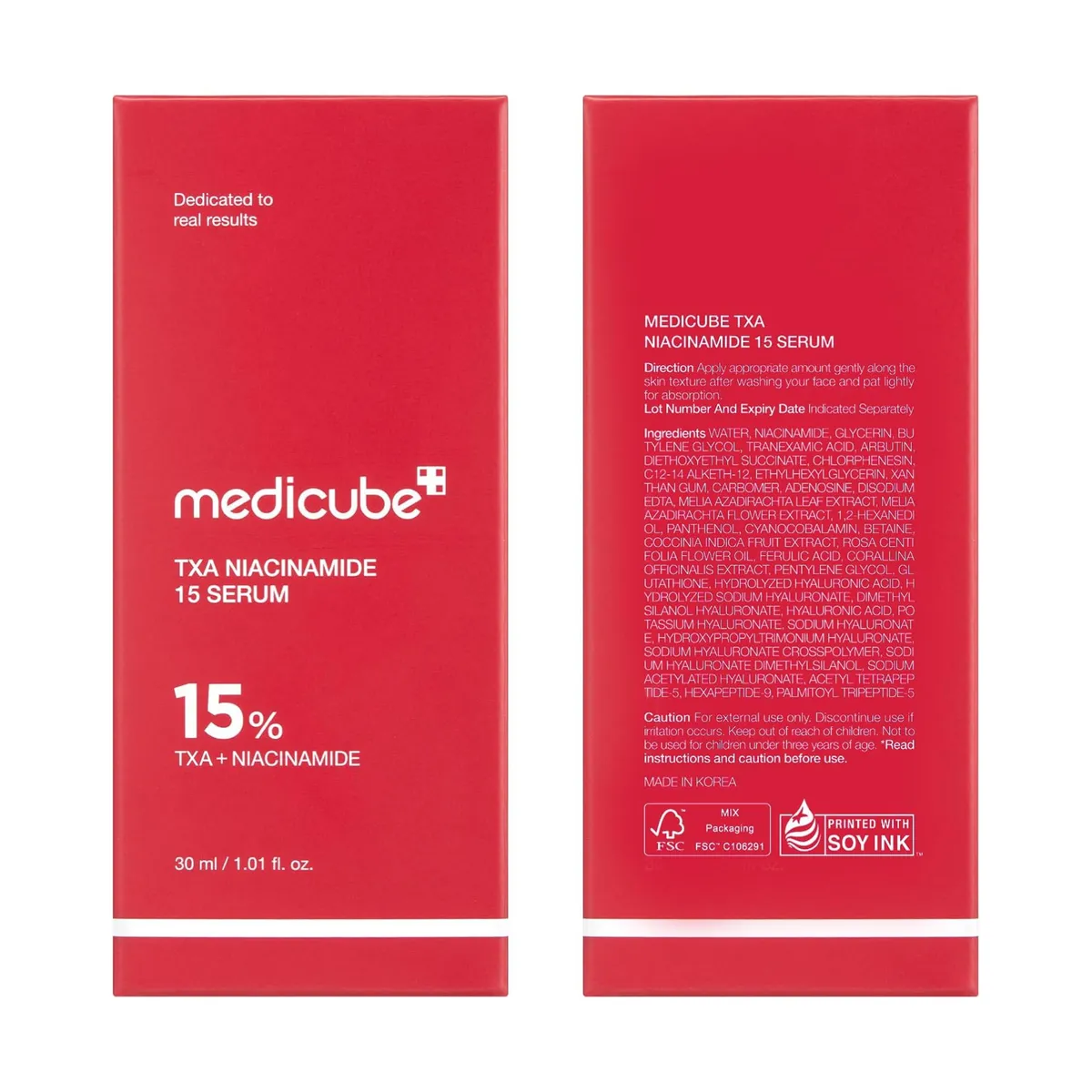 Medicube Txa Niacinamaide 15 Serum 30ml