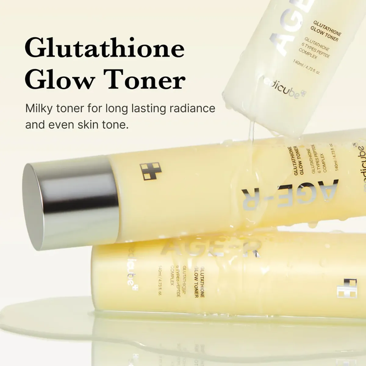 Medicube Age R Glutathione Glow Toner 140ml