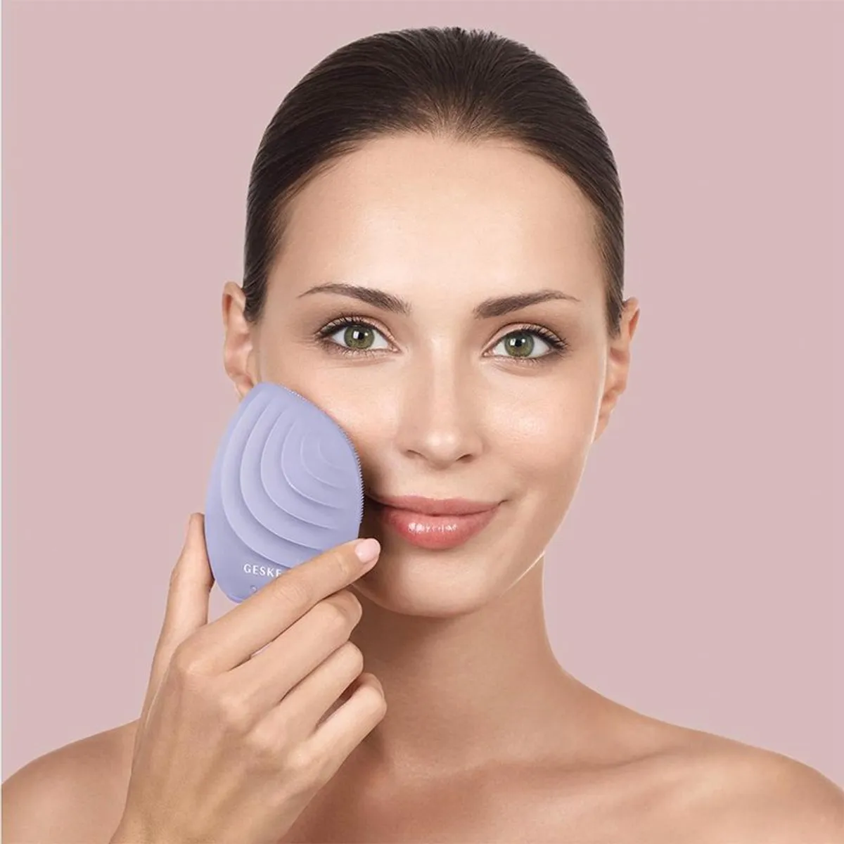 GESKE Sonic Facial Brush 5 in 1 Color Purple