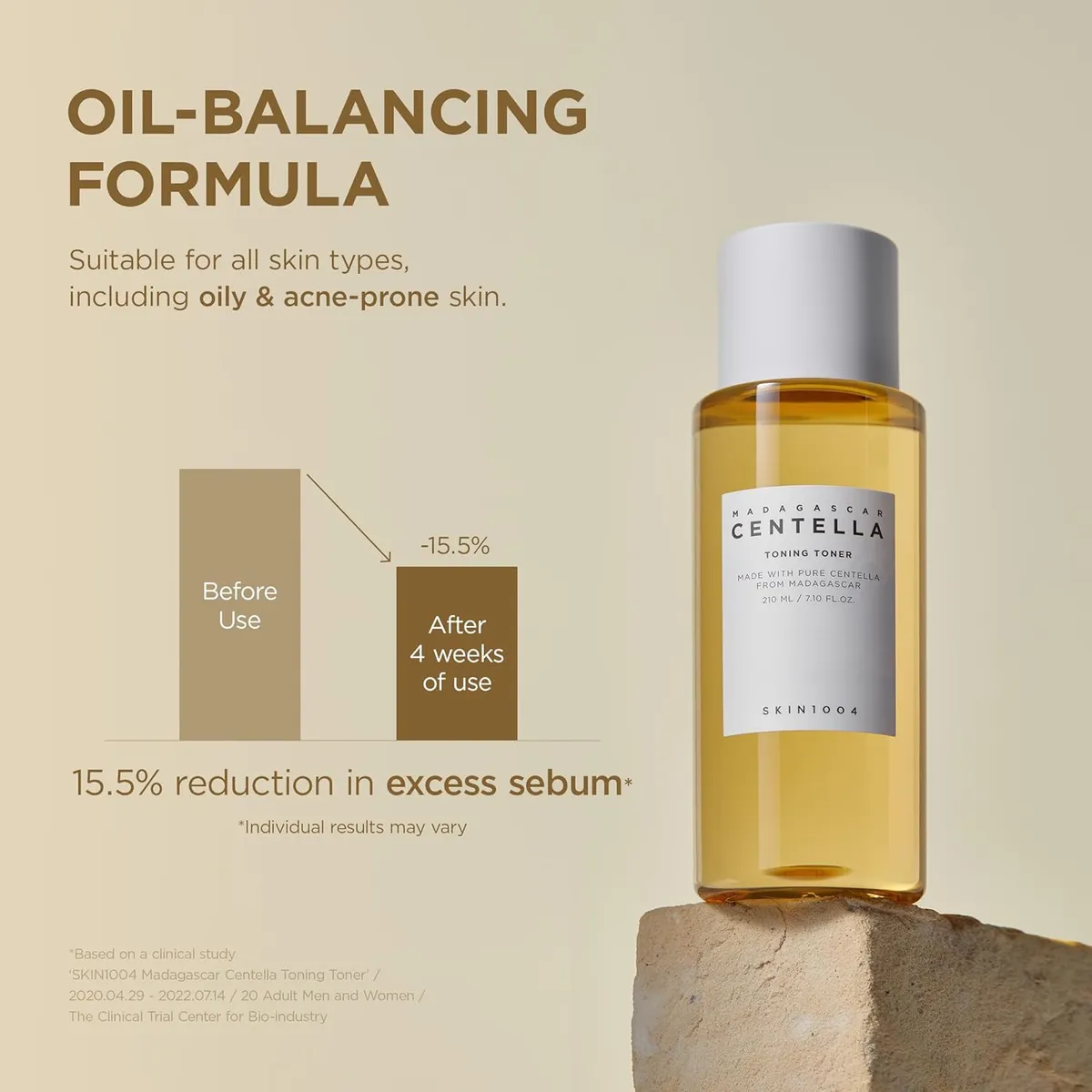 Skin1004 Madagascar Centella Toning Toner 210ml