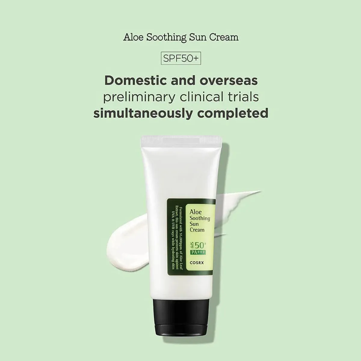 Aloe Soothing Sun Cream SPF50+ (50ml)