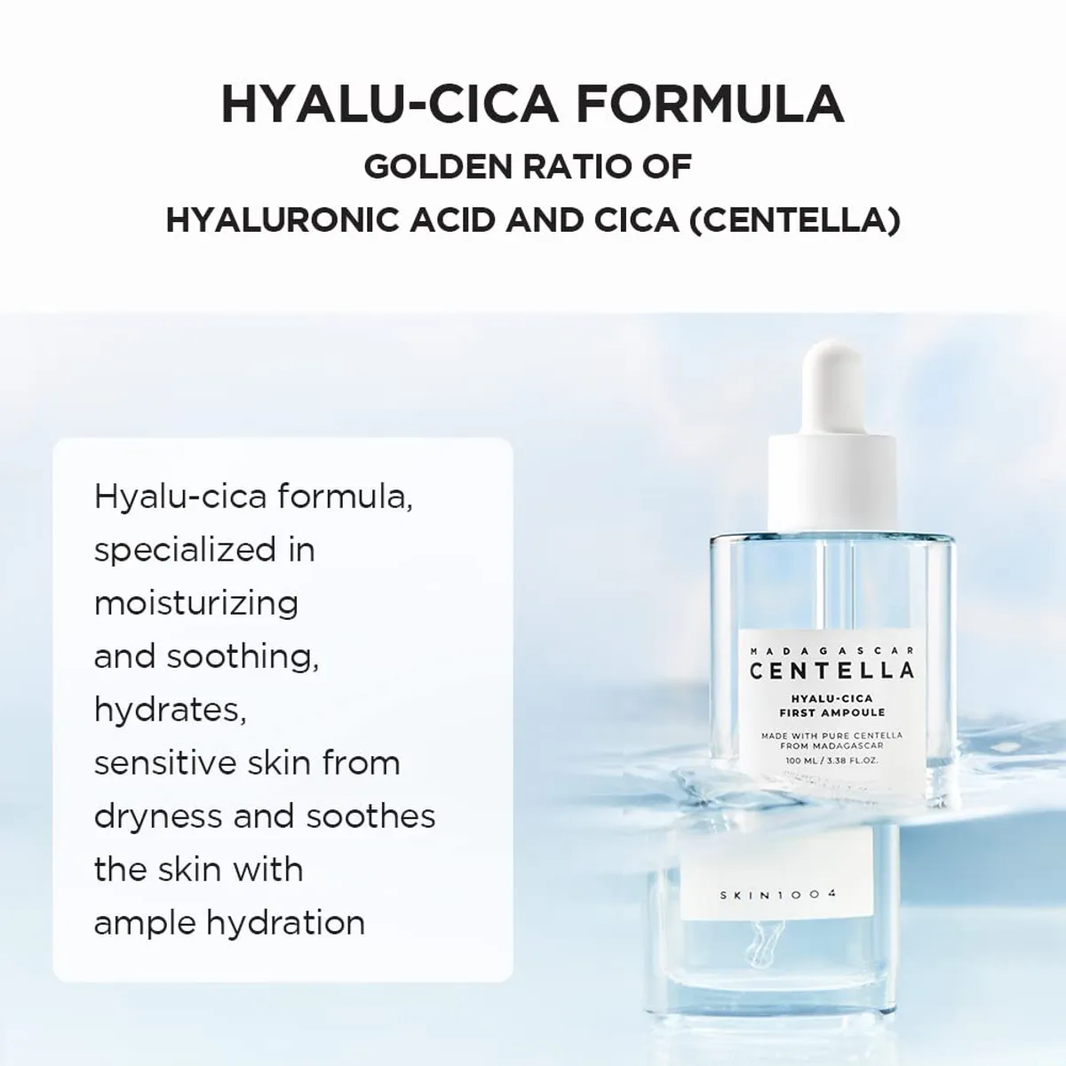 Skin1004 Madagascar Centella Hyalu-Cica First Ampoule 100ml