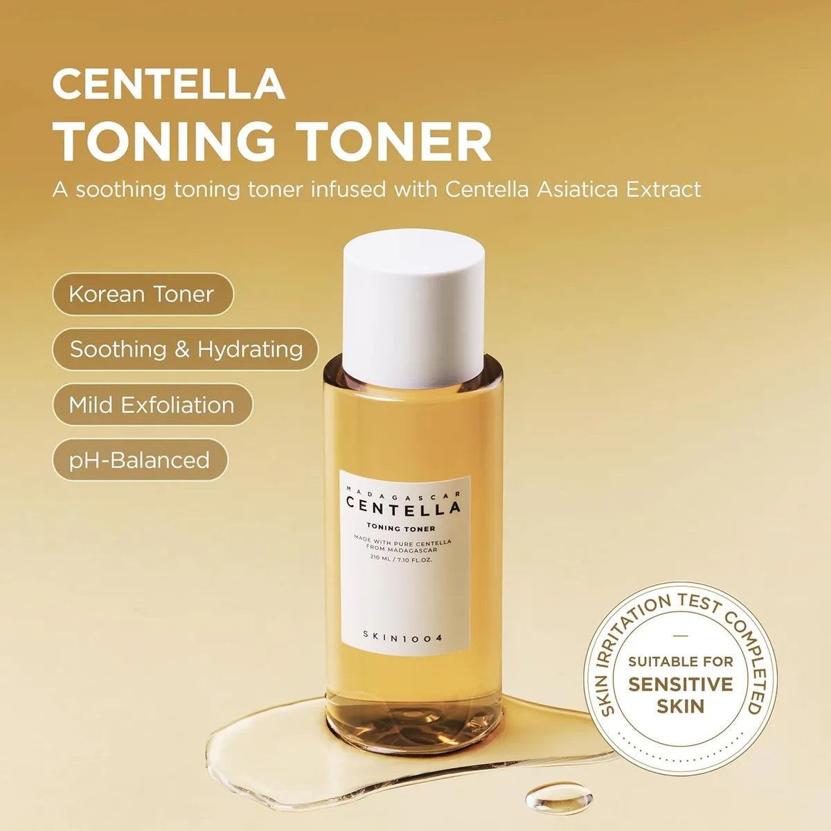 Skin1004 Madagascar Centella Toning Toner 210ml