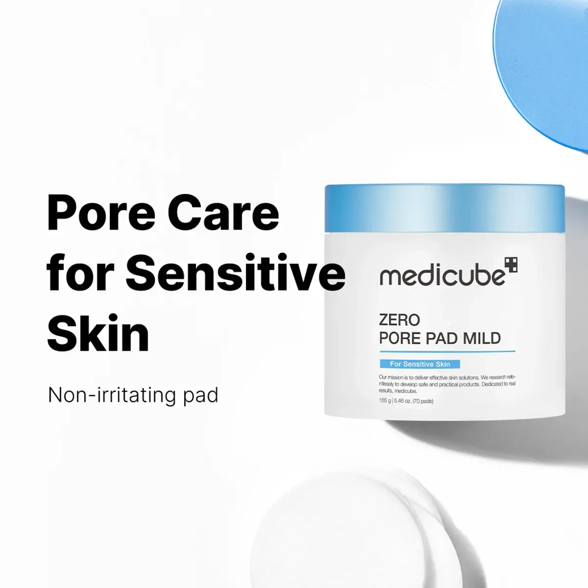 Medicube Zero Pore Pad Mild 70Pcs