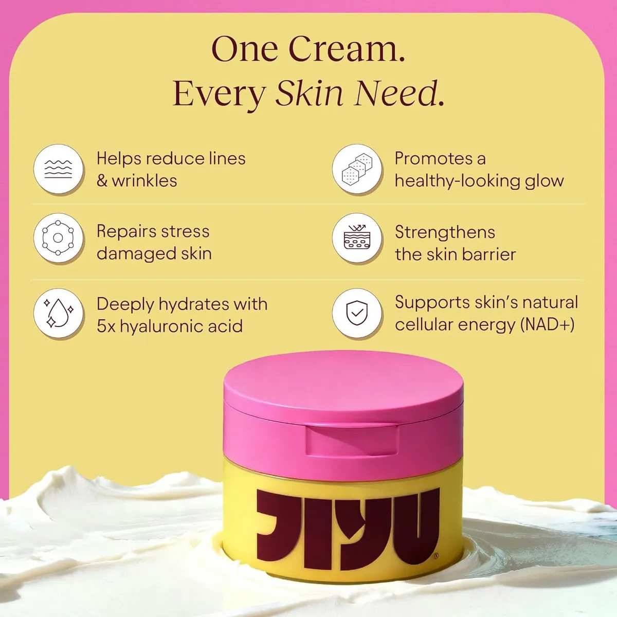 JiYu NAD+ Hydrating Face Moisturizer 50ml