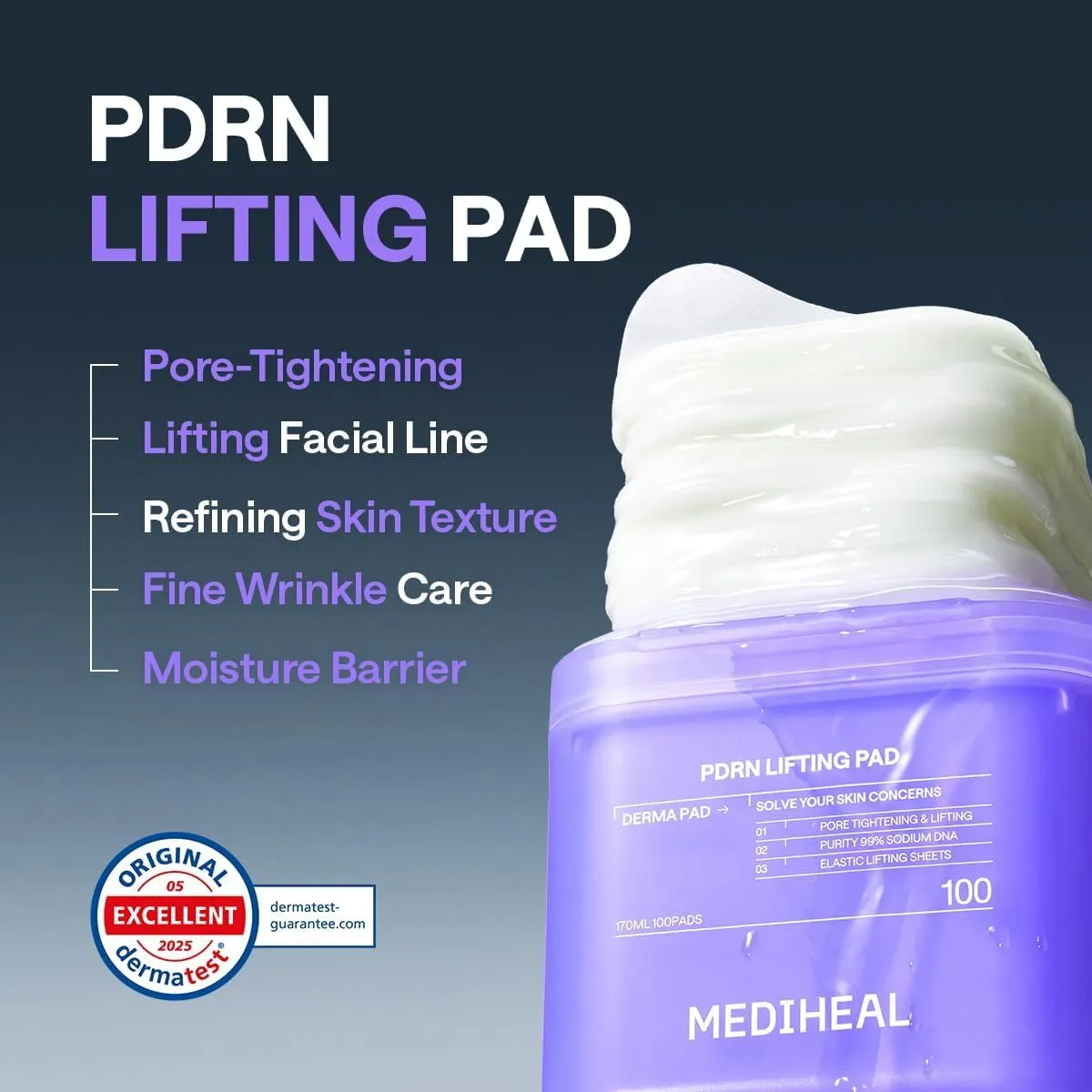 MEDIHEAL Toner Pads  PDRN 100 Pads