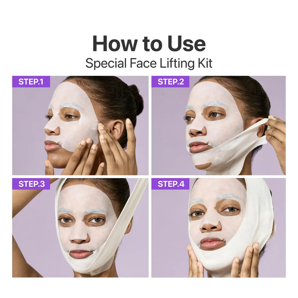 Numbuzin No.9 NAD Bio Lifting-sil Full Face Mask - 20ml Top & 28ml - Bottom (1 box - 4 Mask)