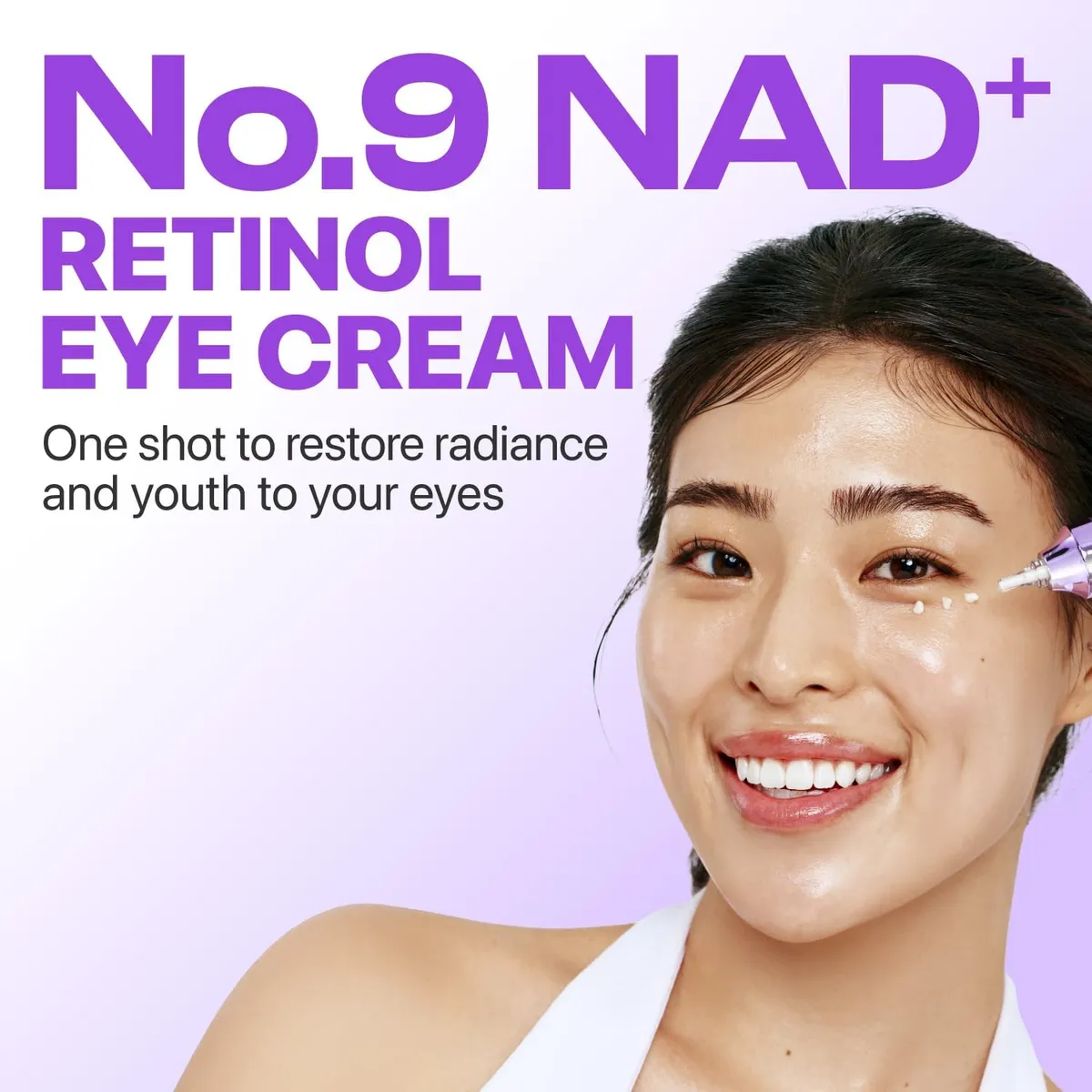 Numbuzin - No.9 NAD+ Retinol Volumetox Eye Cream 10ml