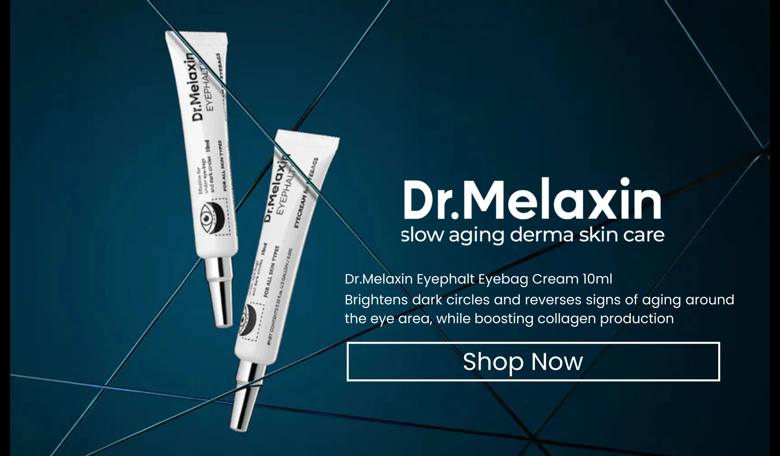Dr. Melaxin promotional banner on Linco marketplace