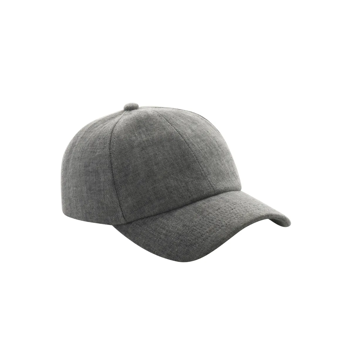 Dark Grey-Linen Hat