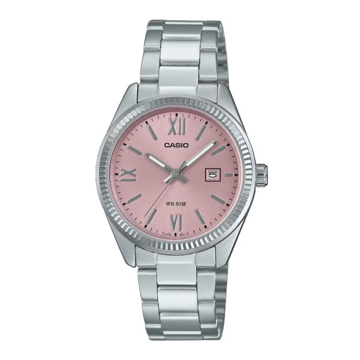 GLU Ladies' Metal  Model-LTP-1302DD-4A1VDF  Color-Silver/Pink