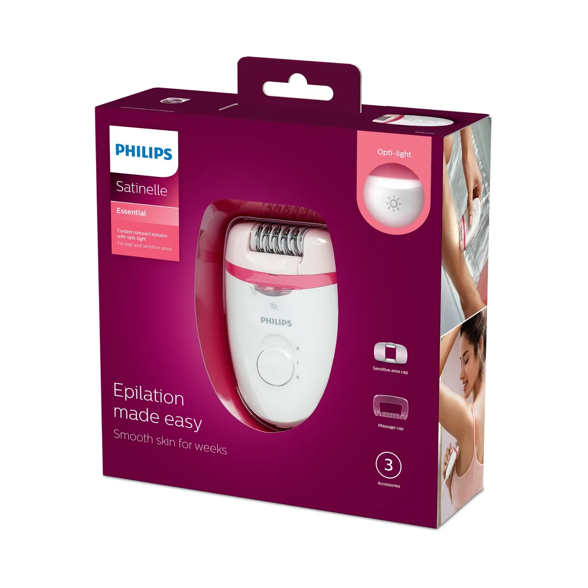 Satinelle Essential Corded Compact Epilator
