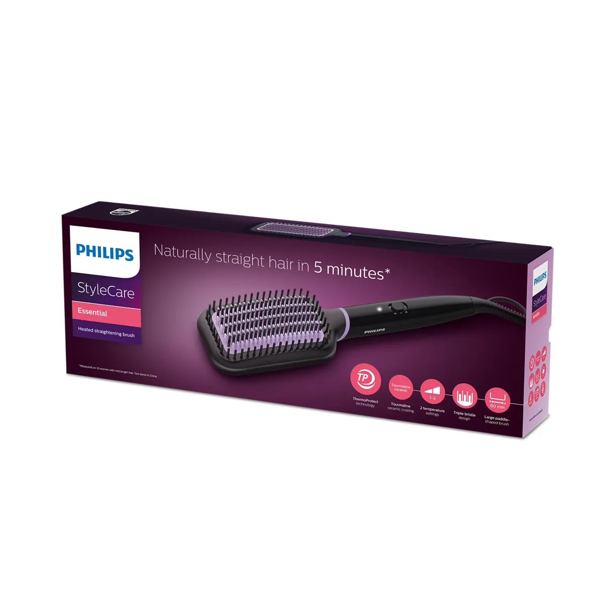 StyleCare Essential Heated Straightening Brush