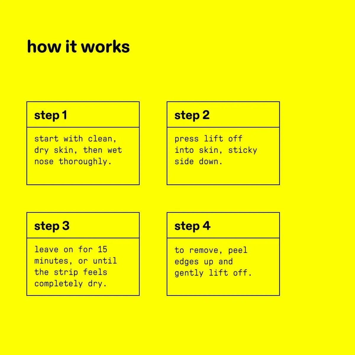 Lift Off Pore Strips 8 Pore Strips