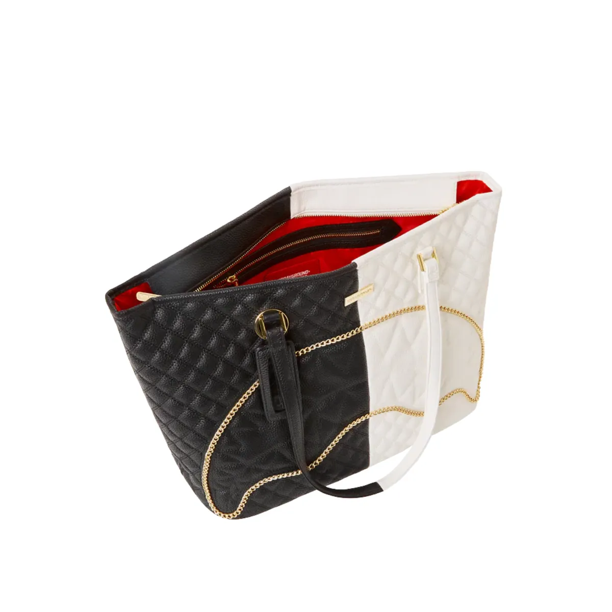 Split Quilt Shark Tote