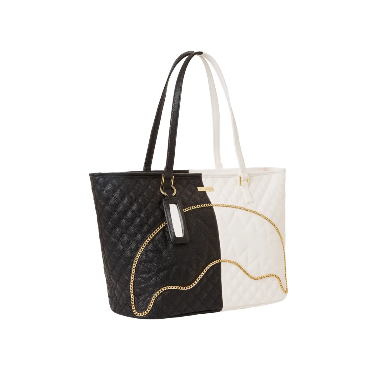 Split Quilt Shark Tote