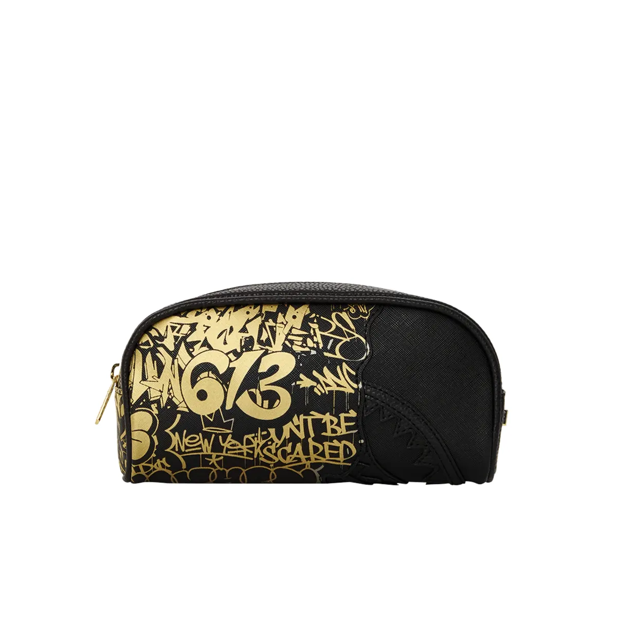 Half Graff Gold Pouch