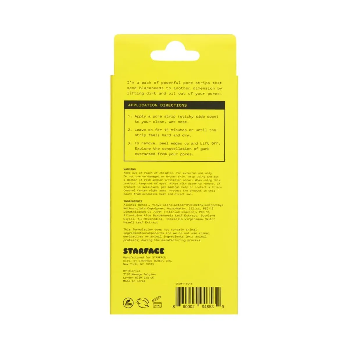 Lift Off Pore Strips 8 Pore Strips