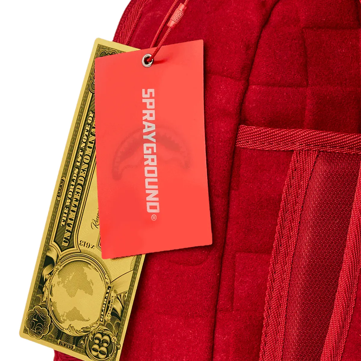 Red Sharks In Paris  Heat Stamp Backpack