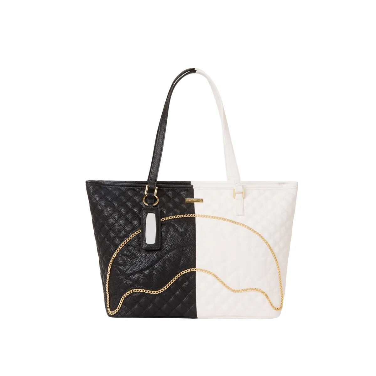 Split Quilt Shark Tote