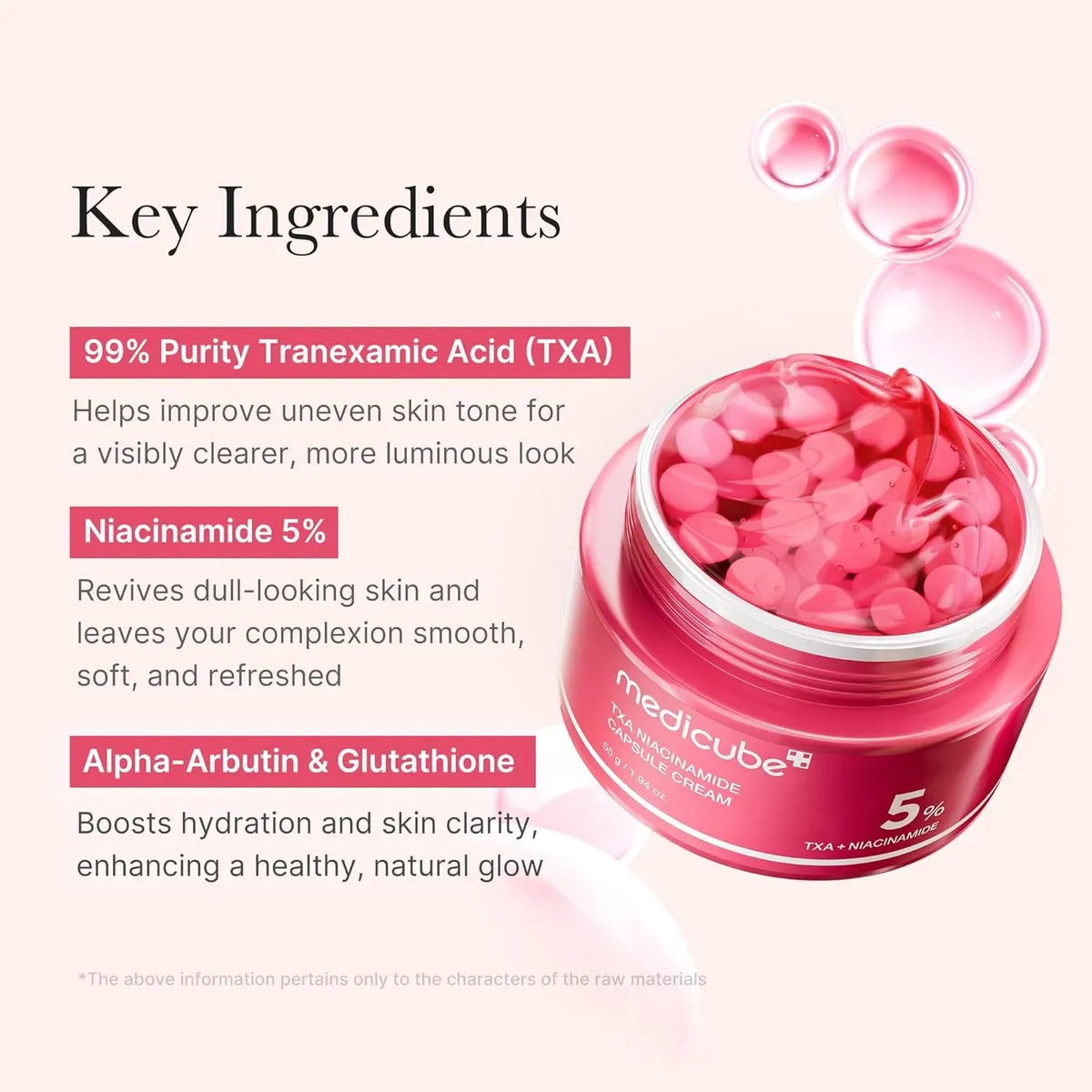 MEDICUBE-TXA NIACINAMAIDE CAPSULE CREAM 55g
