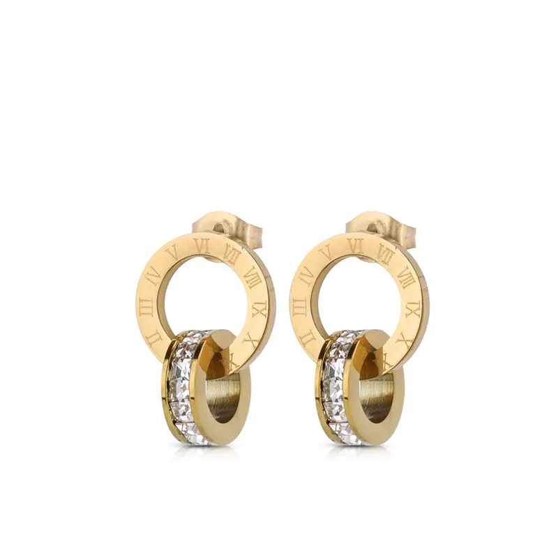 Ring Of Life Earrings - Gold