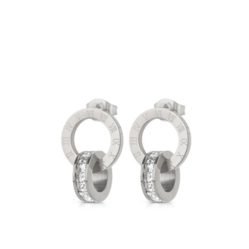 Ring Of Life Earrings - Silver 