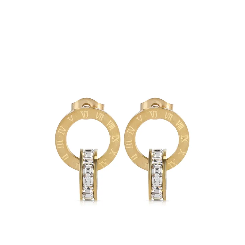 Ring Of Life Earrings - Gold