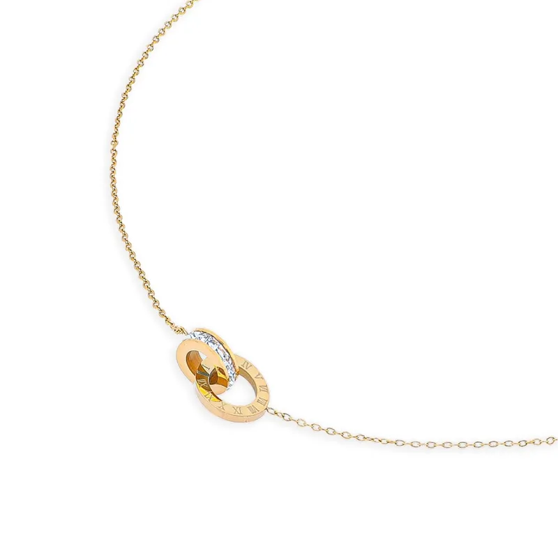 Ring Of Life Necklace - Gold