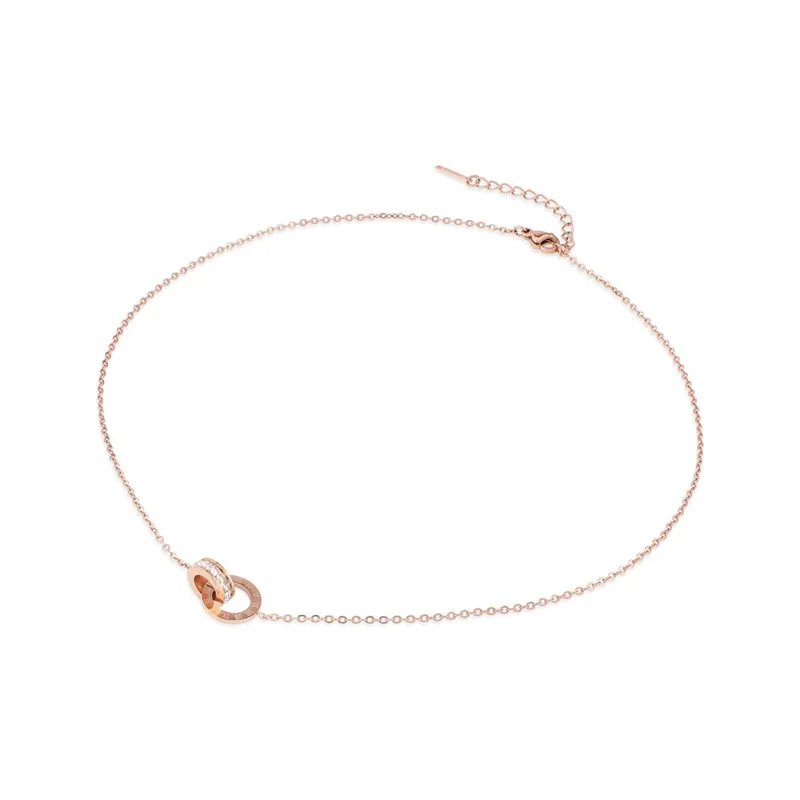 Ring Of Life Necklace - Rose Gold