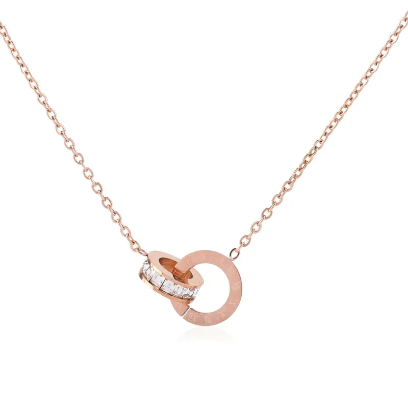 Ring Of Life Necklace - Rose Gold