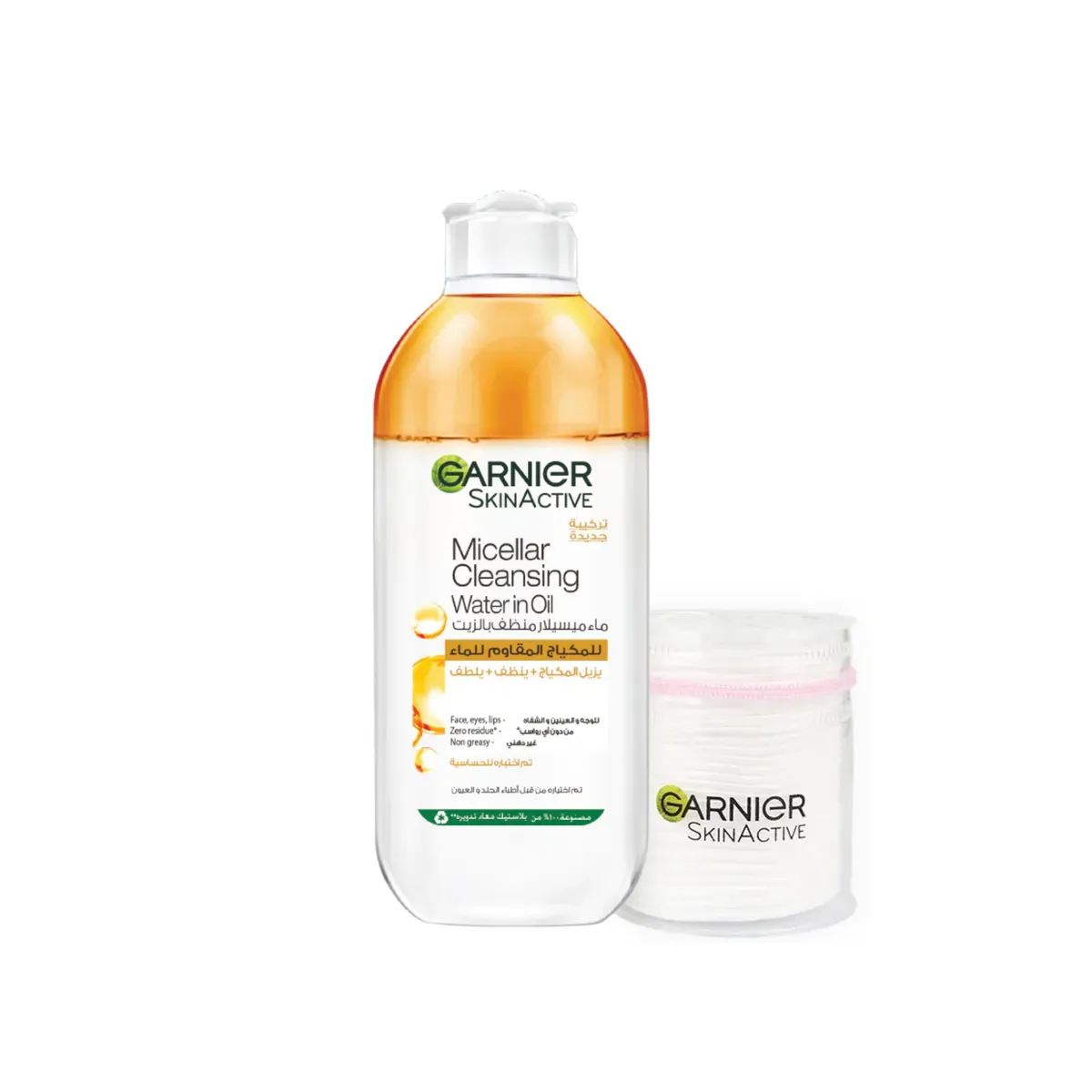 Micellar Water in Oil 400ml + Cotton pads