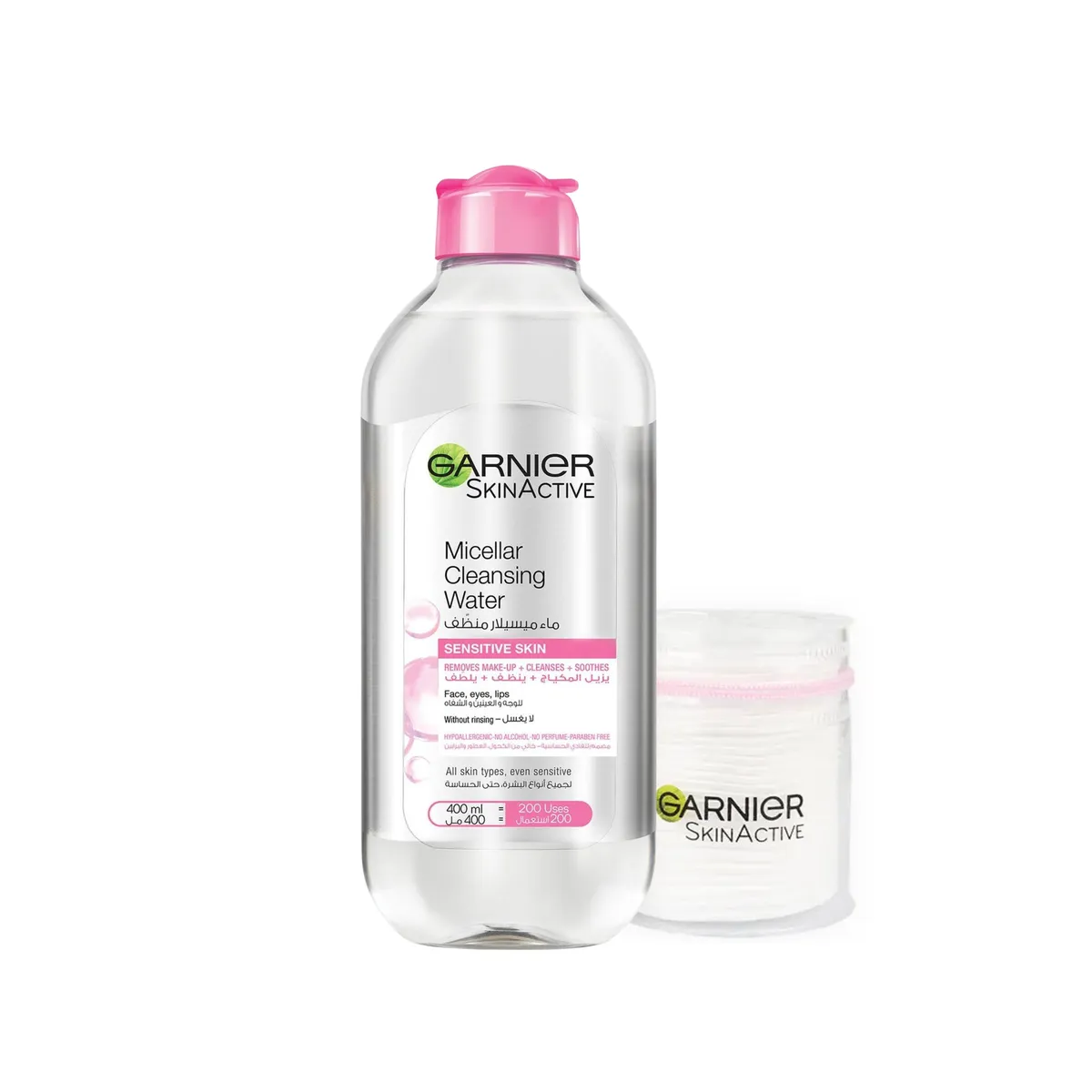 Micellar water 400ml+ Cotton pads