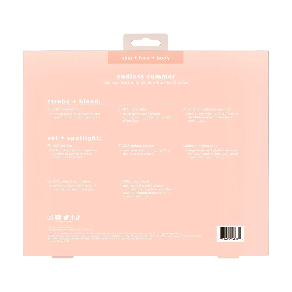 Endless Summer Makeup Brush Kit