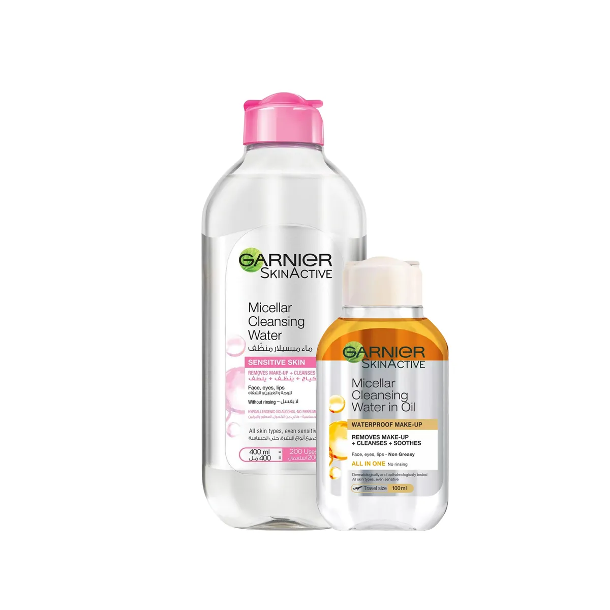 Micellar water 400ml+Oil 100ml
