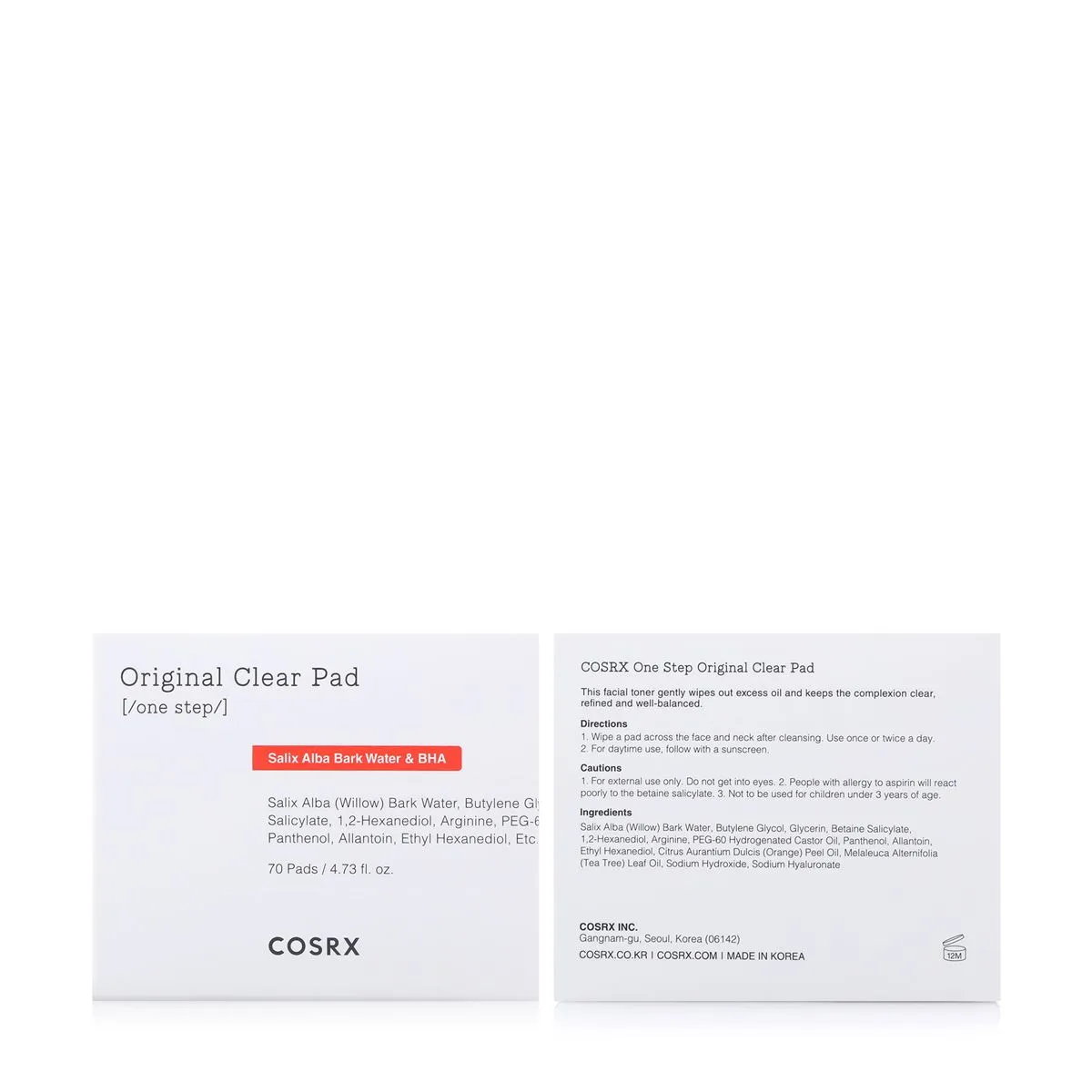 One Step Original Clear Pad - 70 Pads