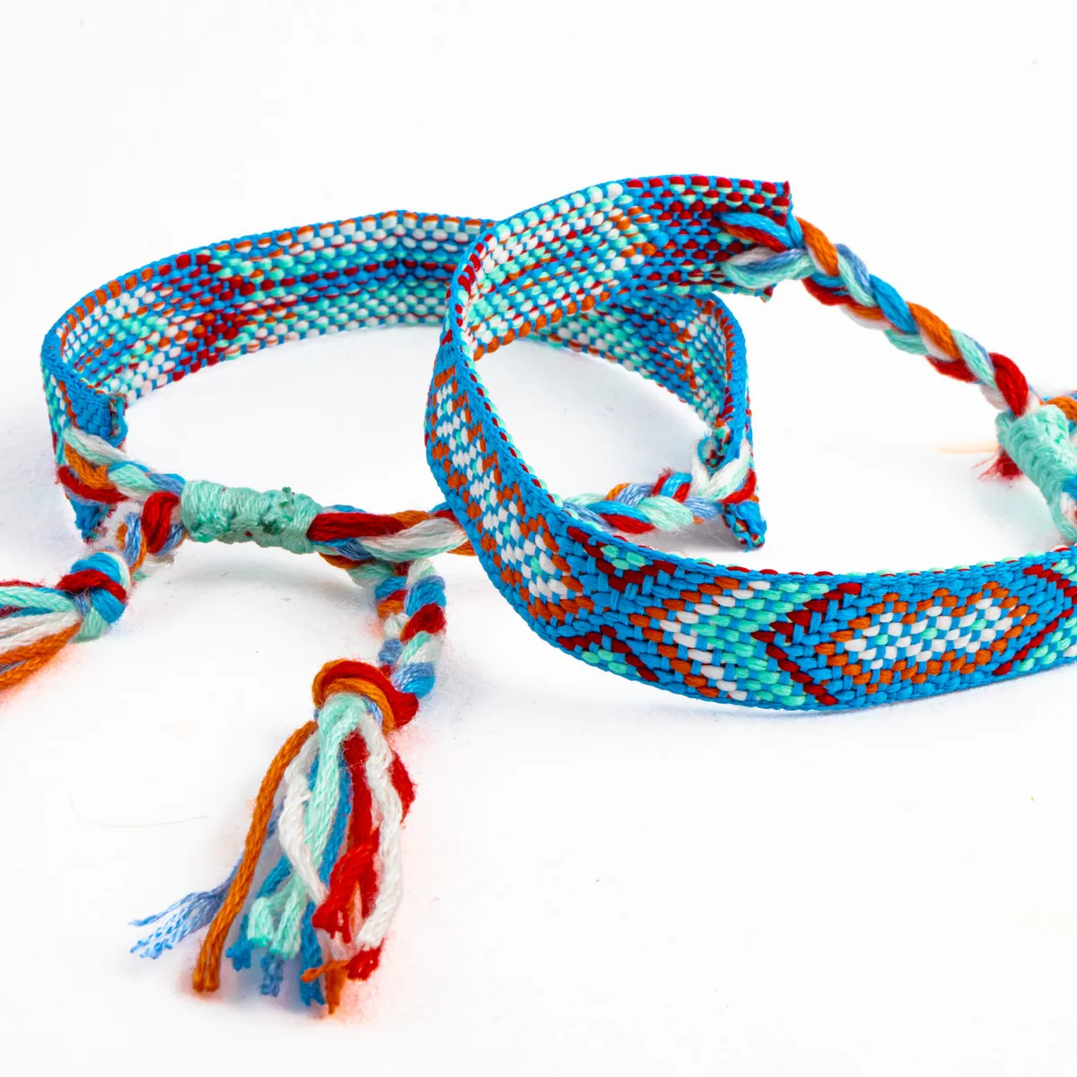 Braided Bracelet Set of 2 -  Graffiti Roots