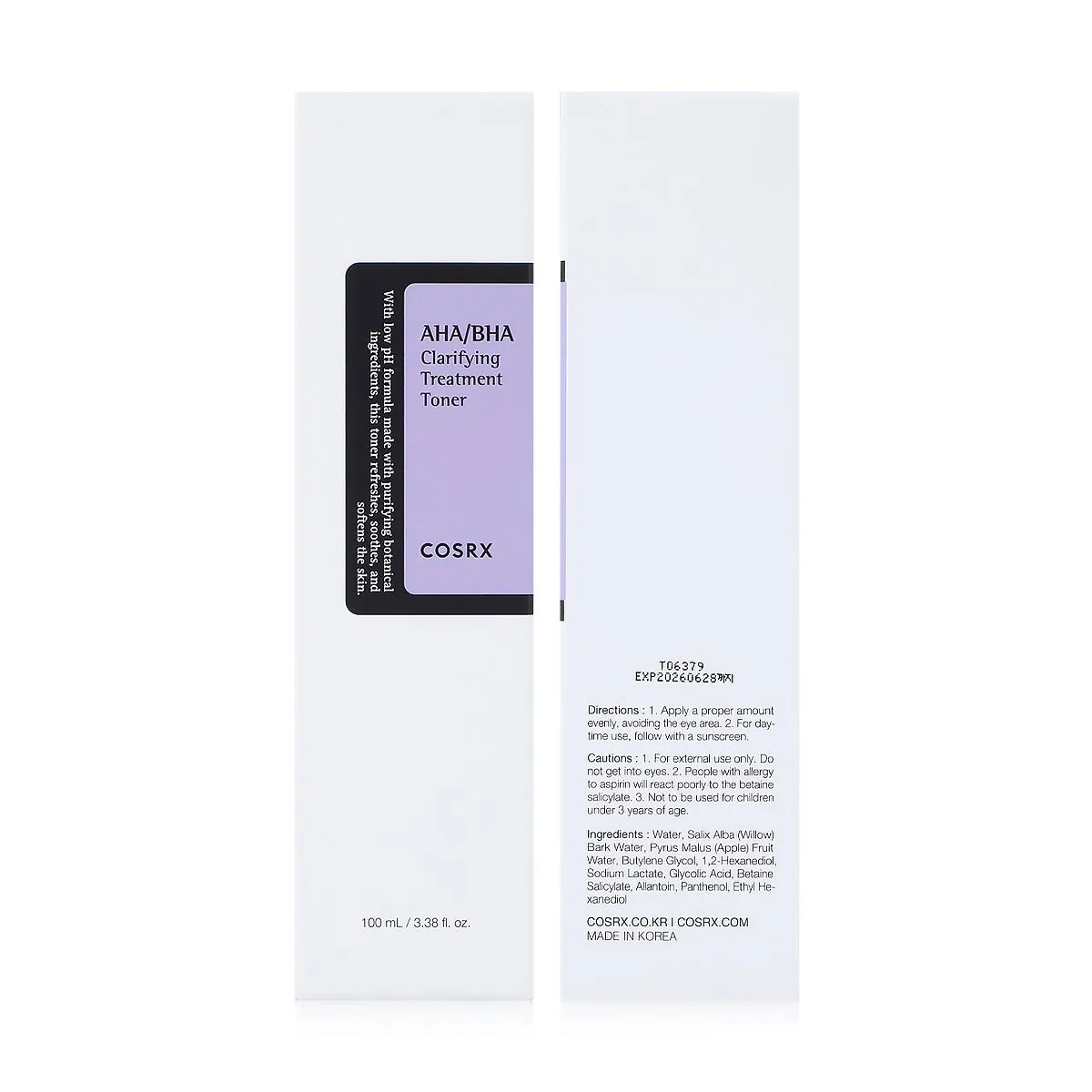 AHA/BHA Clarifying Treatment Toner -150Ml