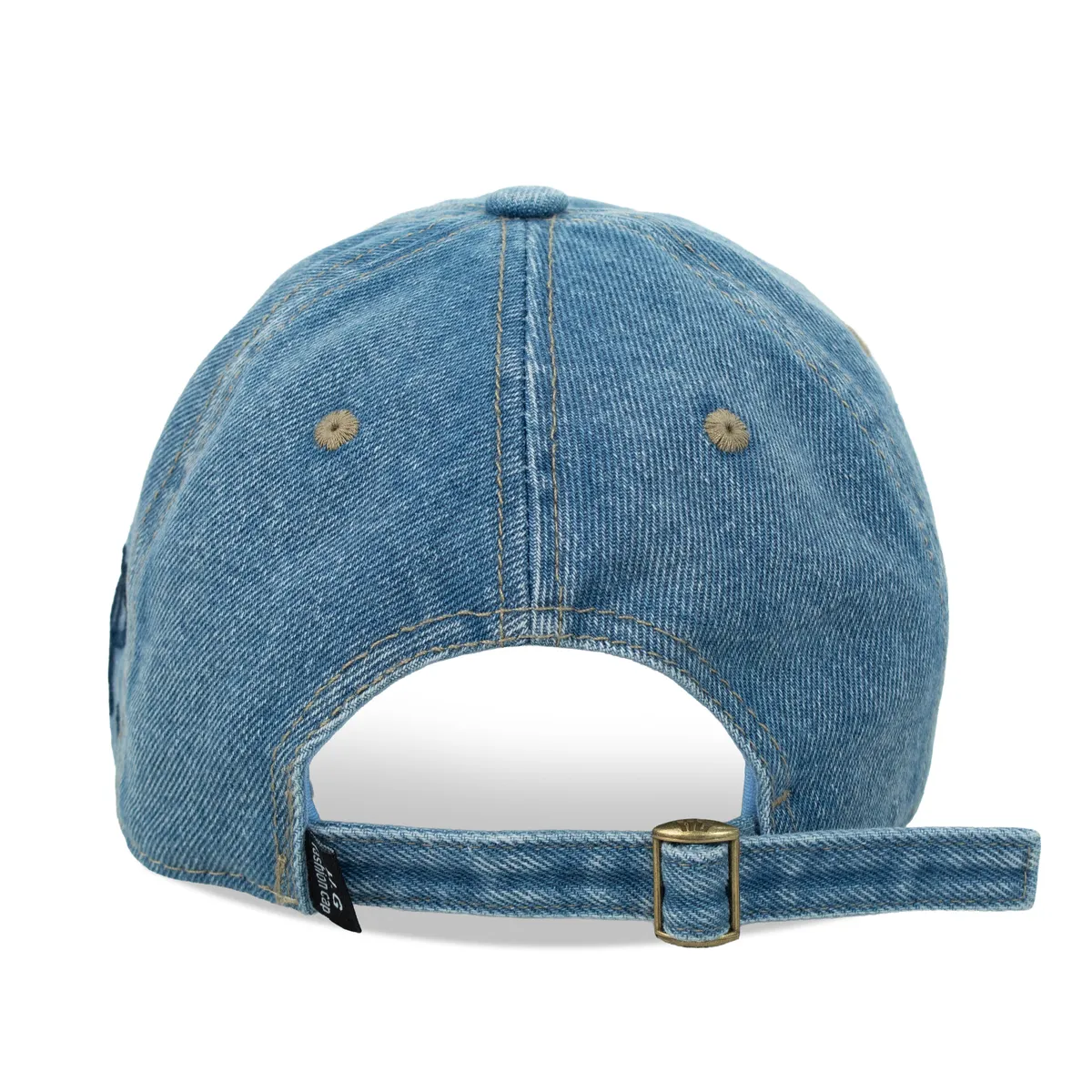 Never Give Up Cap -Denim
